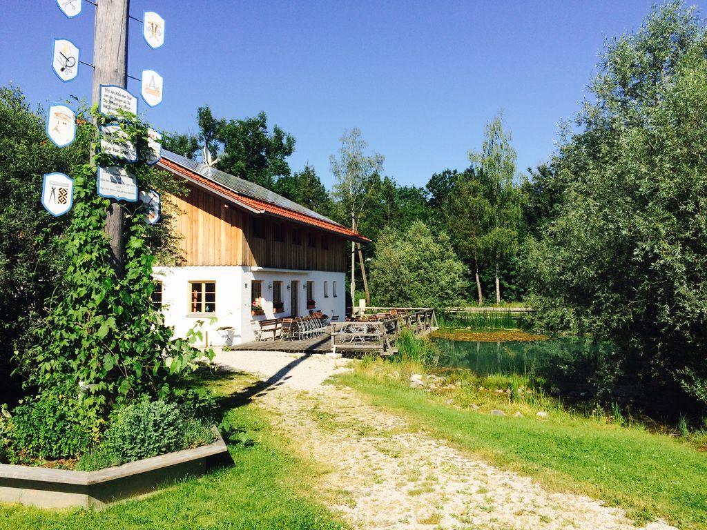 Ferienhaus Achmuehle Wolfratshausen Esterno foto